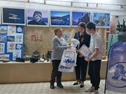 Грамота за участие и подарок от местного отделения партии ЕР